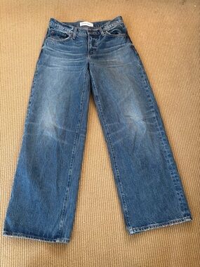 Aritzia christy low rise jeans